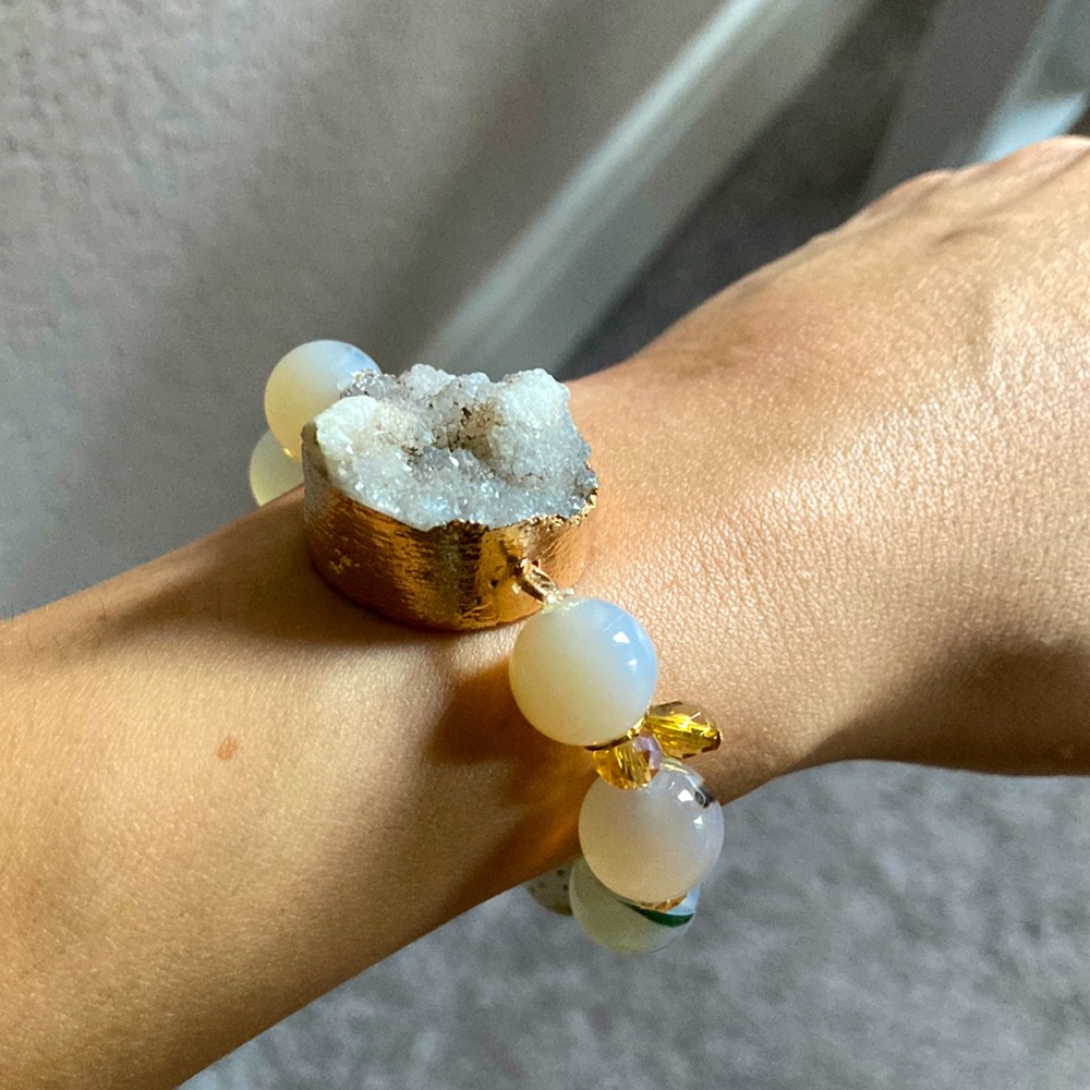 Handmade stretchy bracelet